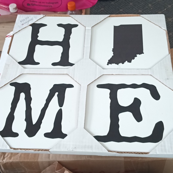 Indiana 4-pack Home Decor - Picture 1 of 4
